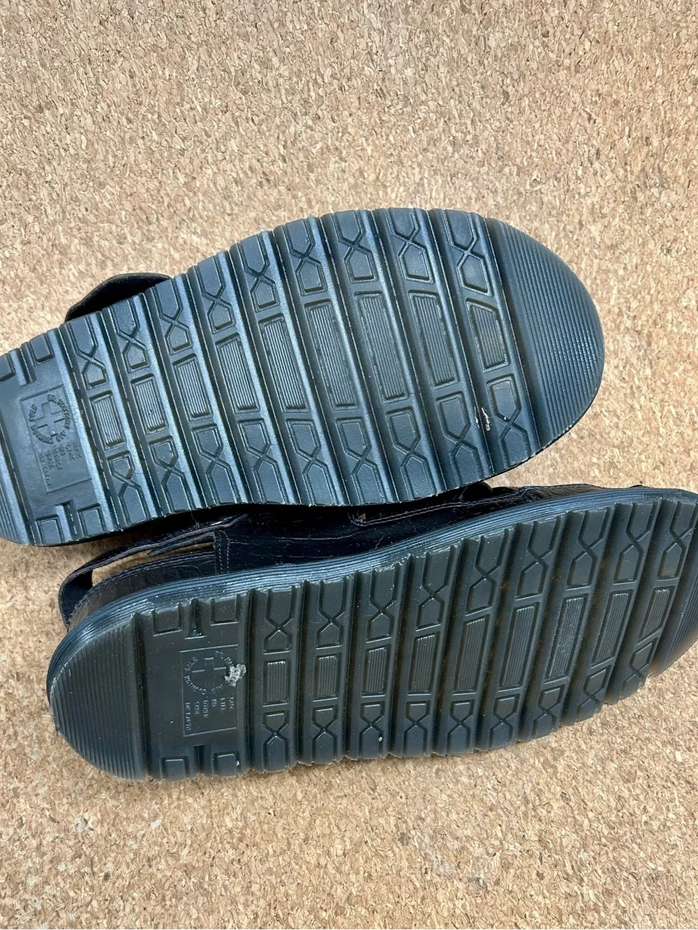 Dr. Martens Black Textured Archive Sandals - Picture 3 of 5